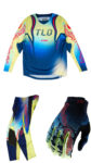 Troy Lee Designs Youth GP Pro Jersey Drip Glo Yellow / Dark Navy