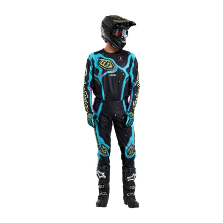 Troy Lee Designs SE Ultra Jersey Membrane Black / Glo Yellow