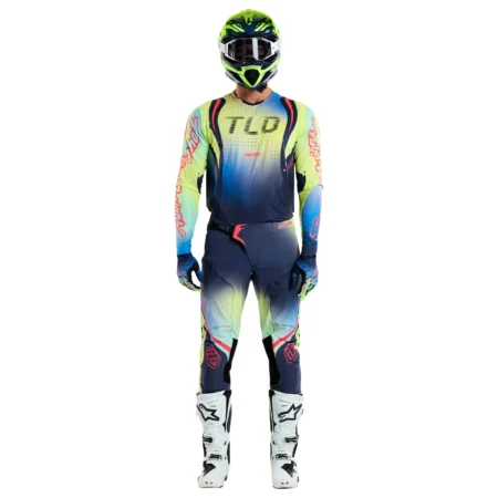 Troy Lee Designs SE Ultra Jersey Drip Glo Yellow / Dark Navy